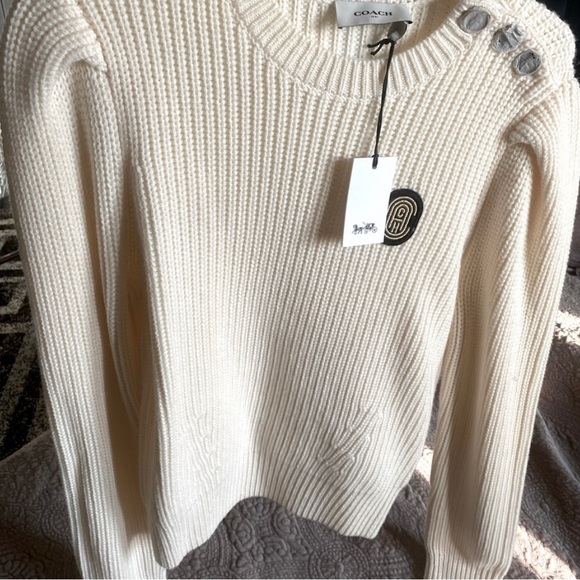 Coach sweat top ‼️SOLD ‼️‼️‼️ - Picture 2 of 3